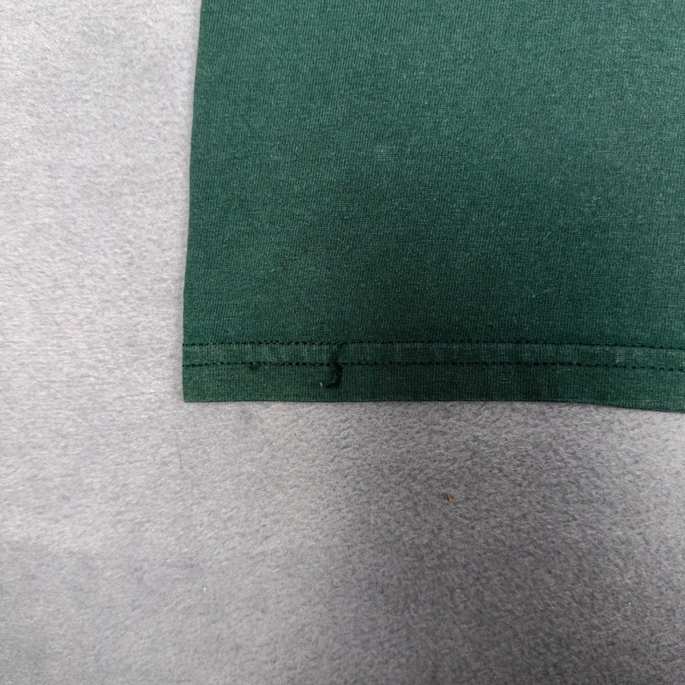 Vintage 90s Lee‎ Sport Green Bay Packers NFL Mens XL Green Tee Football Spellout - Picture 8 of 8